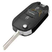 Citroen 057 - klucz surowy - pilot - Peugeot-Citroen-Opel